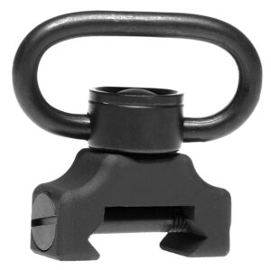 Troy Ind SMOUPBS00BT00 QD360 Mount With Swivel Push Button Black Steel