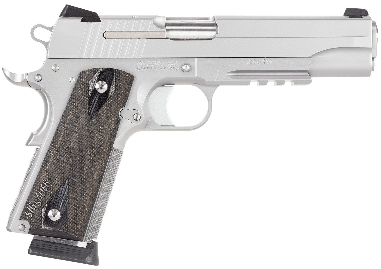 Sig Sauer 1911 Stainless .45 ACP Pistol - 8-Round