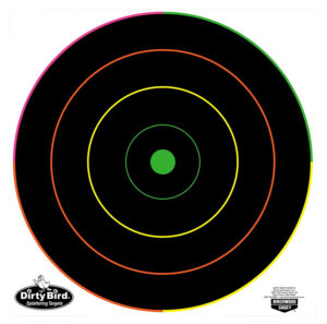 Birchwood Casey 35830 Dirty Bird  12" Bullseye Tagboard Hanging Multi-Color 10 Pk.