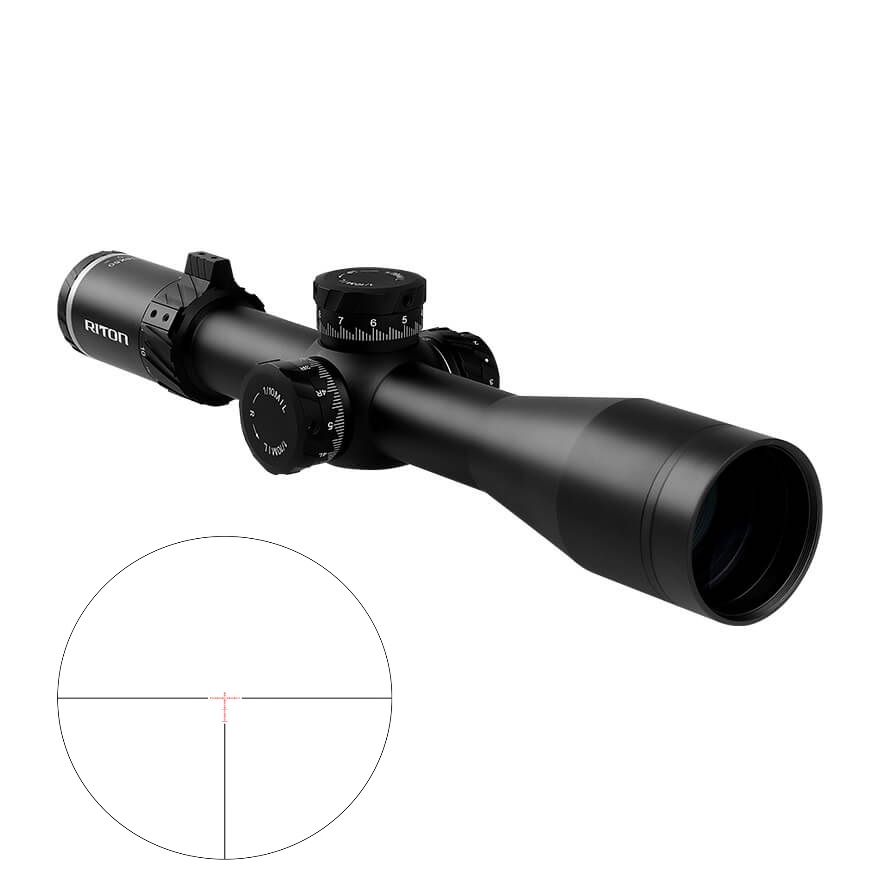 Riton 7 Conquer 3-18x50 MIL FFP Rifle Scope