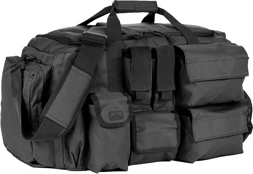 Red Rock Operations Duffle Bag, Black - 7 Utility Pouches