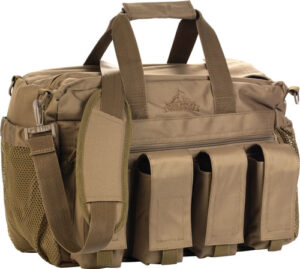 Red Rock Deluxe Range Bag - Coyote Tan with Gun Mat
