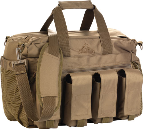 Red Rock Deluxe Range Bag - Coyote Tan with Gun Mat