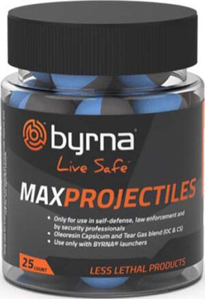 Byrna Max .68 Caliber Projectiles 25 Count Tub