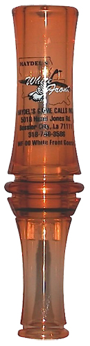 Haydel's WF00 Specklebelly Goose Call - Brown Acrylic