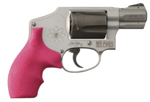 Hogue Rubber Bantam Pink Grip for S&W J Frame