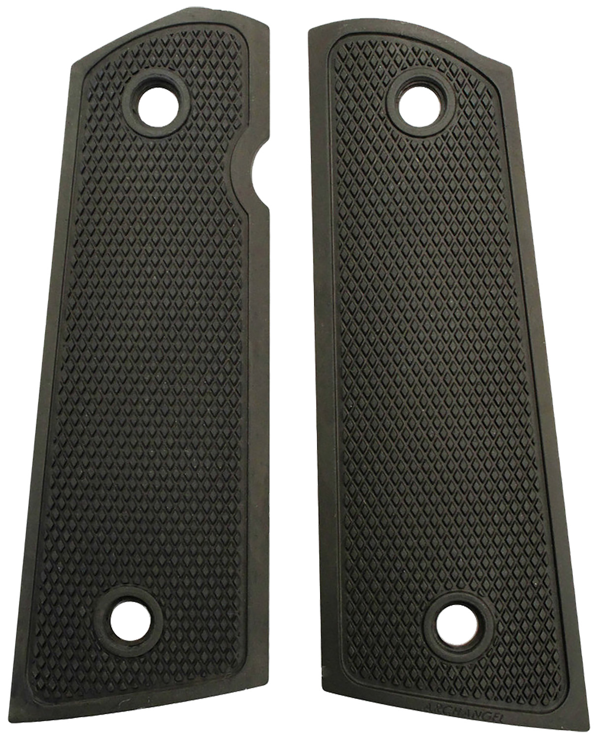 Archangel AA107 Aluminum 1911 Grip Panels - Black