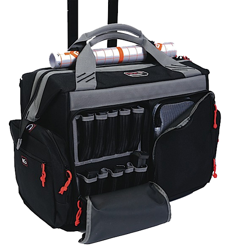 G Outdoors Rolling Range Bag with Telescoping Handle