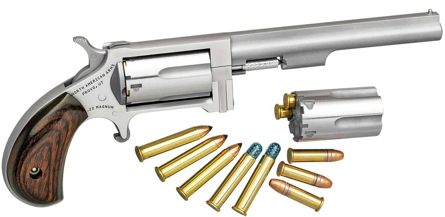 North American Arms Sidewinder 4" Revolver .22LR/.22WMR