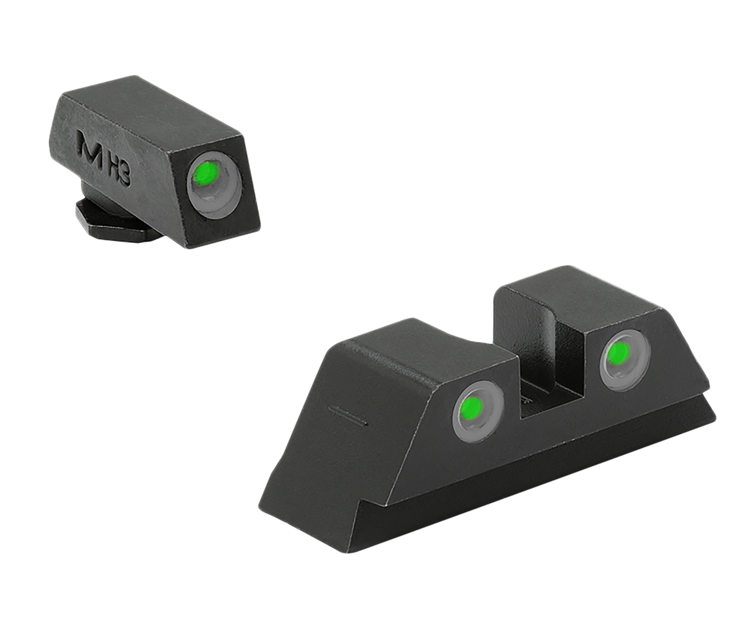 Meprolight Night Sight Set Green/Green for Glock