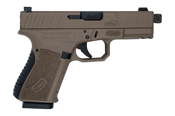 TriStar APOC PRO 9mm 15-Round FDE Optic-Ready Pistol
