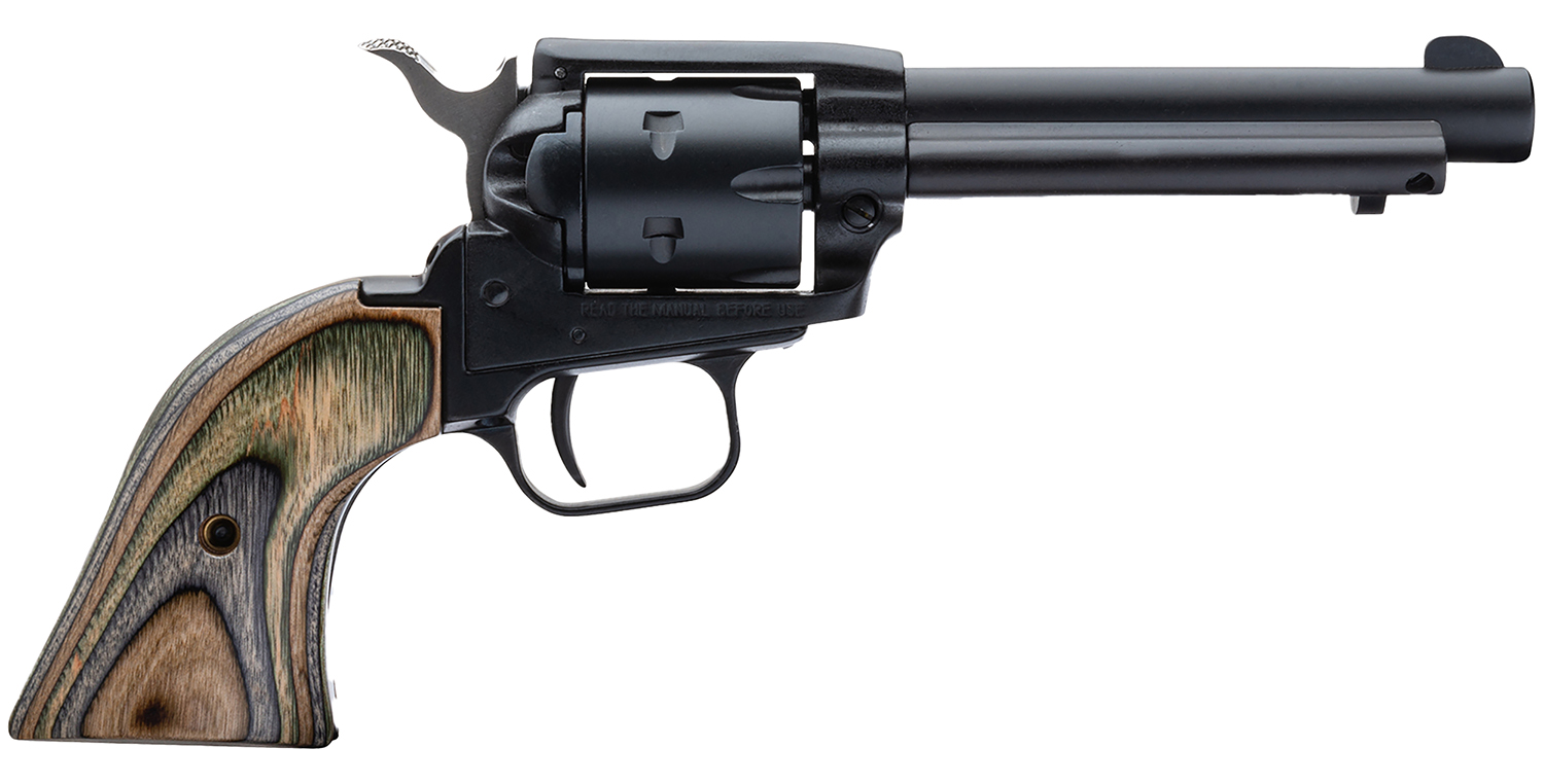 Heritage Rough Rider 22LR/22M Revolver 4.75" Black/Camo