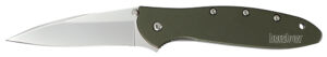 Kershaw Leek 1660OL 3" Folding Knife with Olive Handle