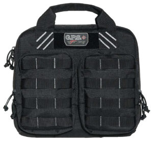 GPS Tactical Double +2 Gun Case - Holds 4 Handguns