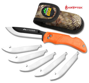 Outdoor Edge RazorLite 3.5" Folding Knife - Blaze Orange