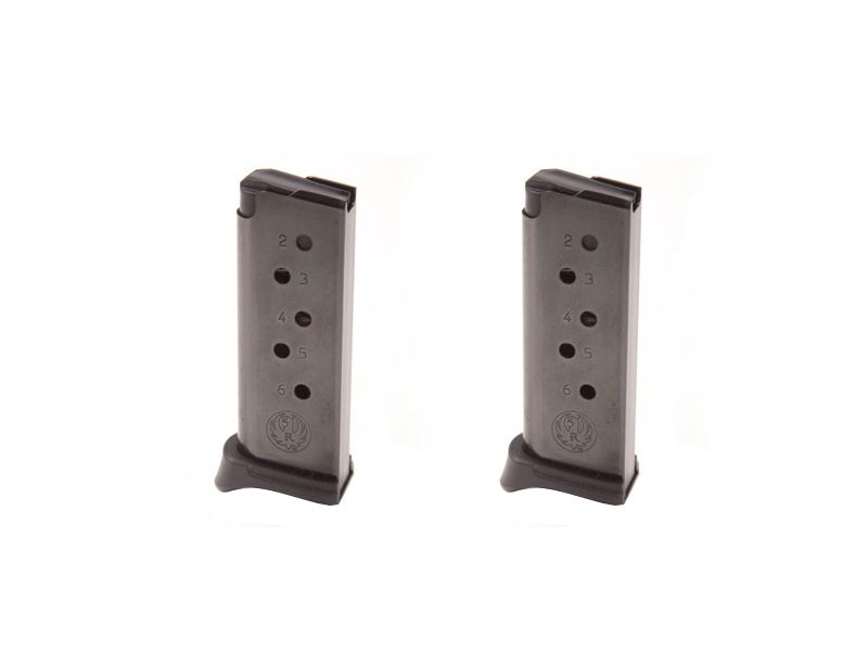 Ruger LCP .380 ACP 6-Round Magazine Value Pack - 2 Pack