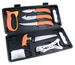 Outdoor Edge Wild Pak Game Processing Kit with 420J2 Steel