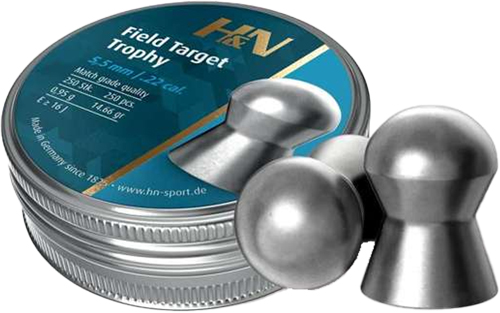 H&N FIELD TARGET TROPHY 22 - 14.66 GRAIN 250 PACK