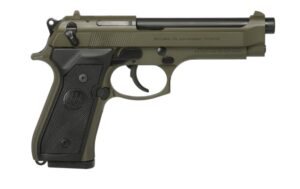 Beretta 92FS 9mm OD Green 4.9" 15+1 Semi-Auto Pistol