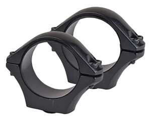 Tikka Opti-Lock Rings Black 1" Extra Low