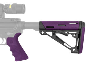 Hogue OverMolded AR-15/M16/M4 Stock & Grip Kit - Purple