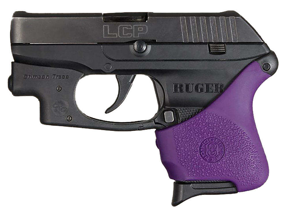 Hogue HandAll Hybrid Purple Grip Sleeve for Ruger LCP