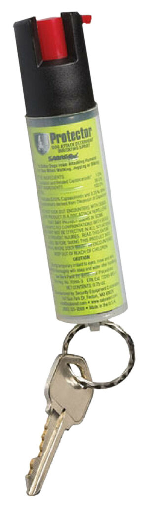 Sabre SRPK02 Dog Spray  Capsaicin Range 12 ft 0.75 oz Includes Key Ring
