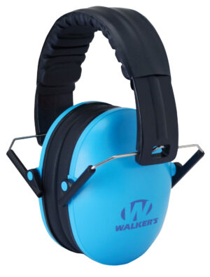 Walker's Kids Folding Ear Muffs 23 dB Blue/Black