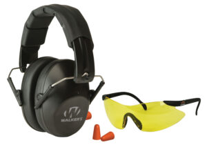 Walker's Pro Safety Combo Kit - Earmuff, Plugs & Glasses