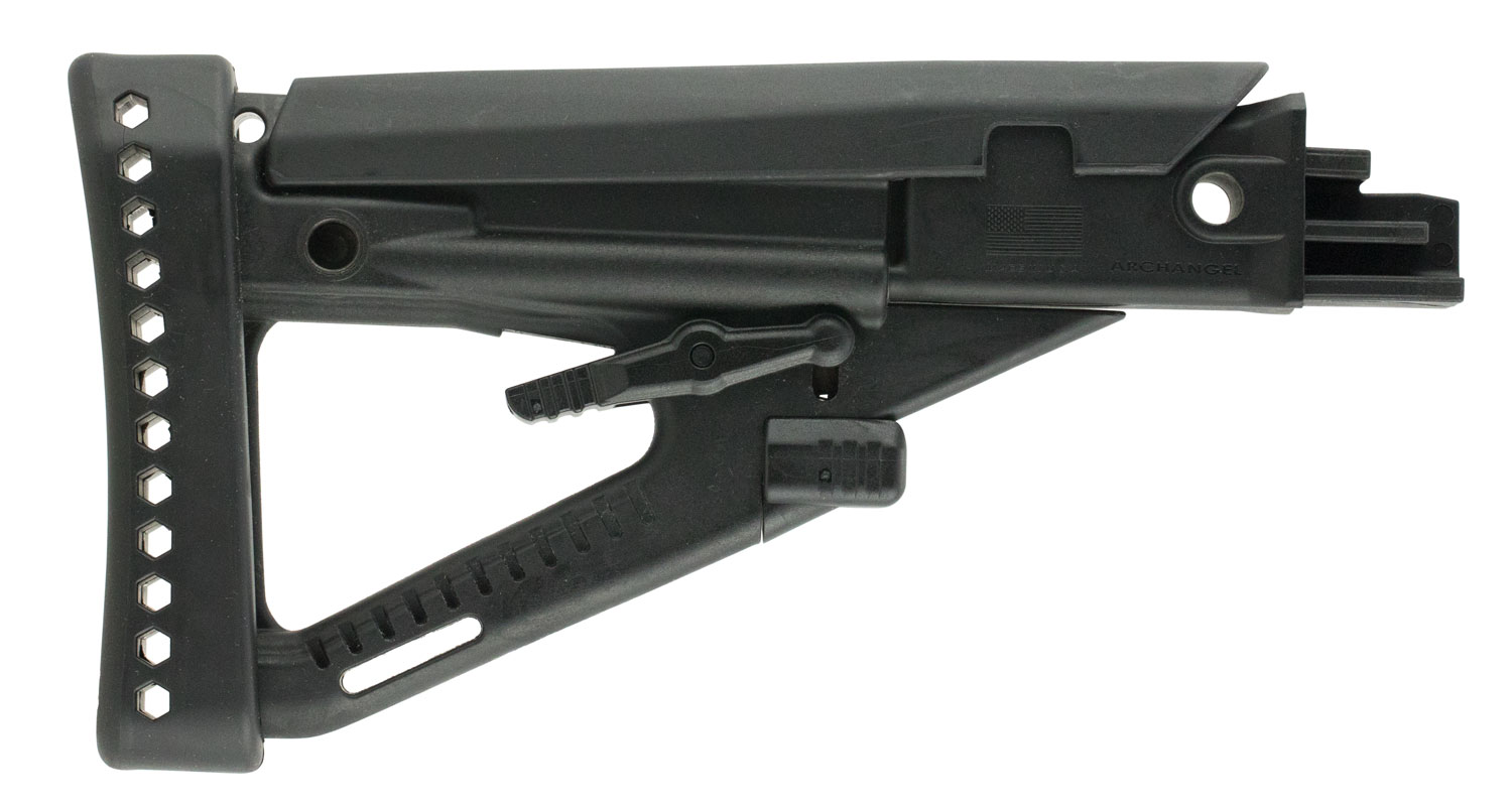 Archangel AA123 OPFOR Adjustable AK Buttstock - Black