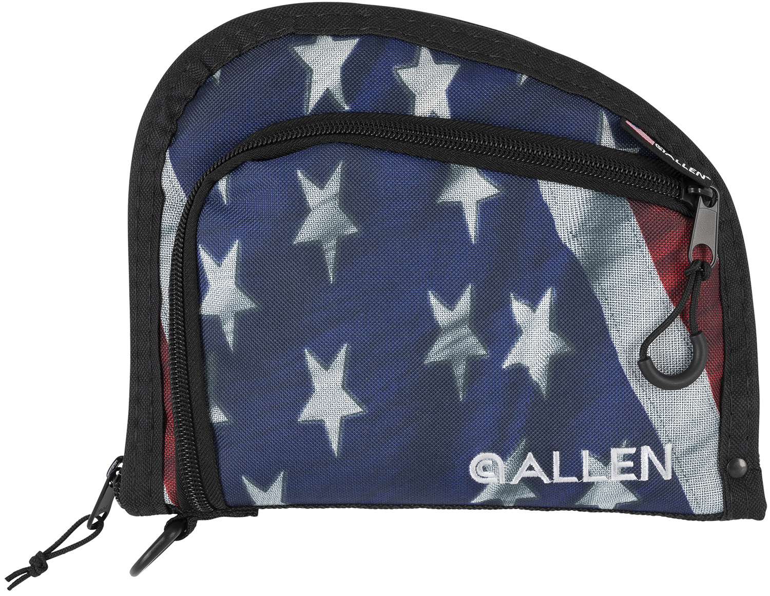 Allen Victory USA Flag Handgun Case with Lockable Zippers