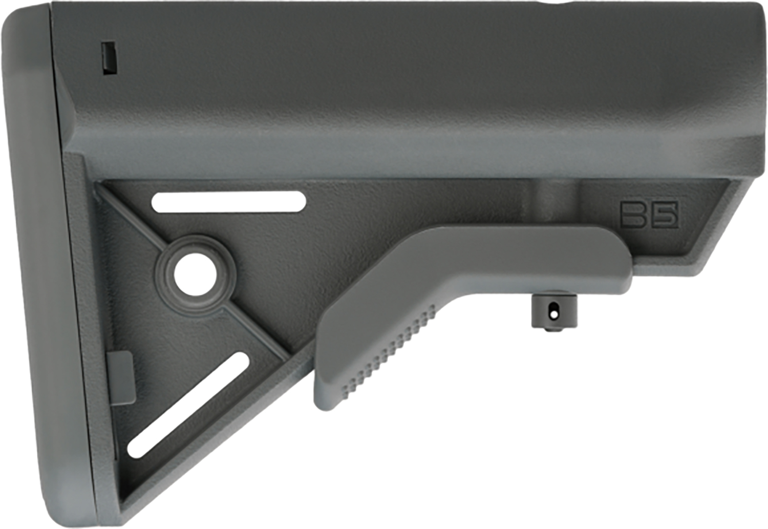 B5 Systems Bravo AR-15 Collapsible Stock Wolf Grey