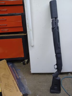 Mossberg 990 SPX Semi-Automatic SBS with YHM Victra 12 Suppressor