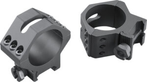 Weaver Six-Hole Picatinny Rings 34mm Low Matte Black