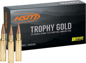 HSM TROPHY GOLD 257 WBY MAG - 115GR BERGER VLD 20RD 20BX/CS