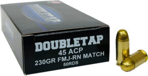 DOUBLETAP 45ACP 230GR FMJ-RN - MATCH 50RD 20BX/CS