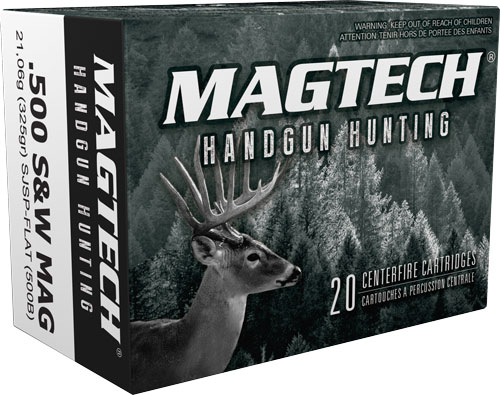 MAGTECH 500 SW MAG 325GR - SJSP-FP 20RD 25BX/CS