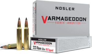 NOSLER VARMAGEDDON 223 REM - 53GR FBT 20RD 20BX/CS