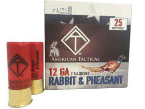 ATI GAME LOAD 12GA 2.75" 1OZ - #7.5 250RD CASE LOT