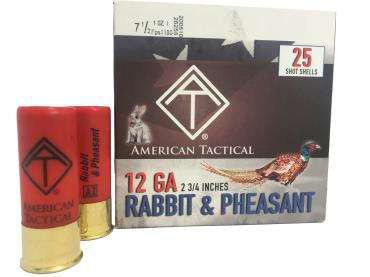 ATI GAME LOAD 12GA 2.75" 1OZ - #7.5 250RD CASE LOT