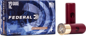 FEDERAL 12GA 2.75" 000 BUCK - 8 PELLETS 5RD 50BX/CS
