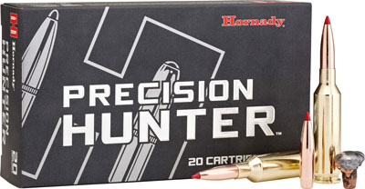 HORNADY PRECISION HUNTER 25-06 - REM 110GR ELDX 20RD 10BX/CS