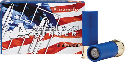 HORNADY GUNNER 12GA 2.75" 1OZ - RIFLED SLUG 5RD 20BX/CS