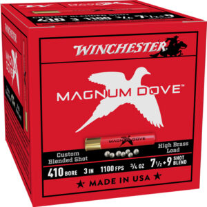 WINCHESTER MAGNUM DOVE 410 - 3" 3/4OZ #7.5&9 25RD 10BX/CS