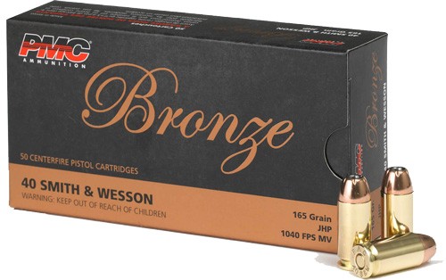 PMC 40 SW 165GR JHP - 50RD 20BX/CS