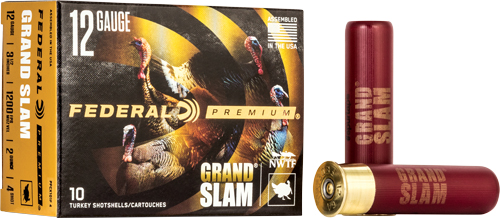 FEDERAL GRAND SLAM 12GA 3.5" - 2OZ #4 10RD 5BX/CS