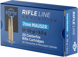 PPU 7X57MM MAUSER 139GR JSP - 20RD 10BX/CS