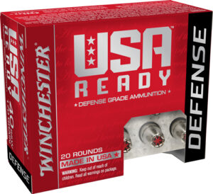 WINCHESTER USA READY 40 SW - 170GR JHP 20RD 10BX/CS