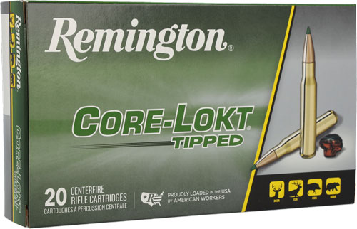 REMINGTON 308 WIN 180GR TIPPED - CORE-LOKT 20RD 10BX/CS