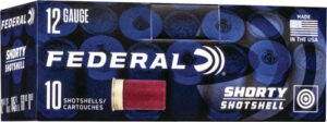 FEDERAL SHORTY SHOTSHELL 12GA - 1.75" 15/16OZ #8 10RD 10BX/CS